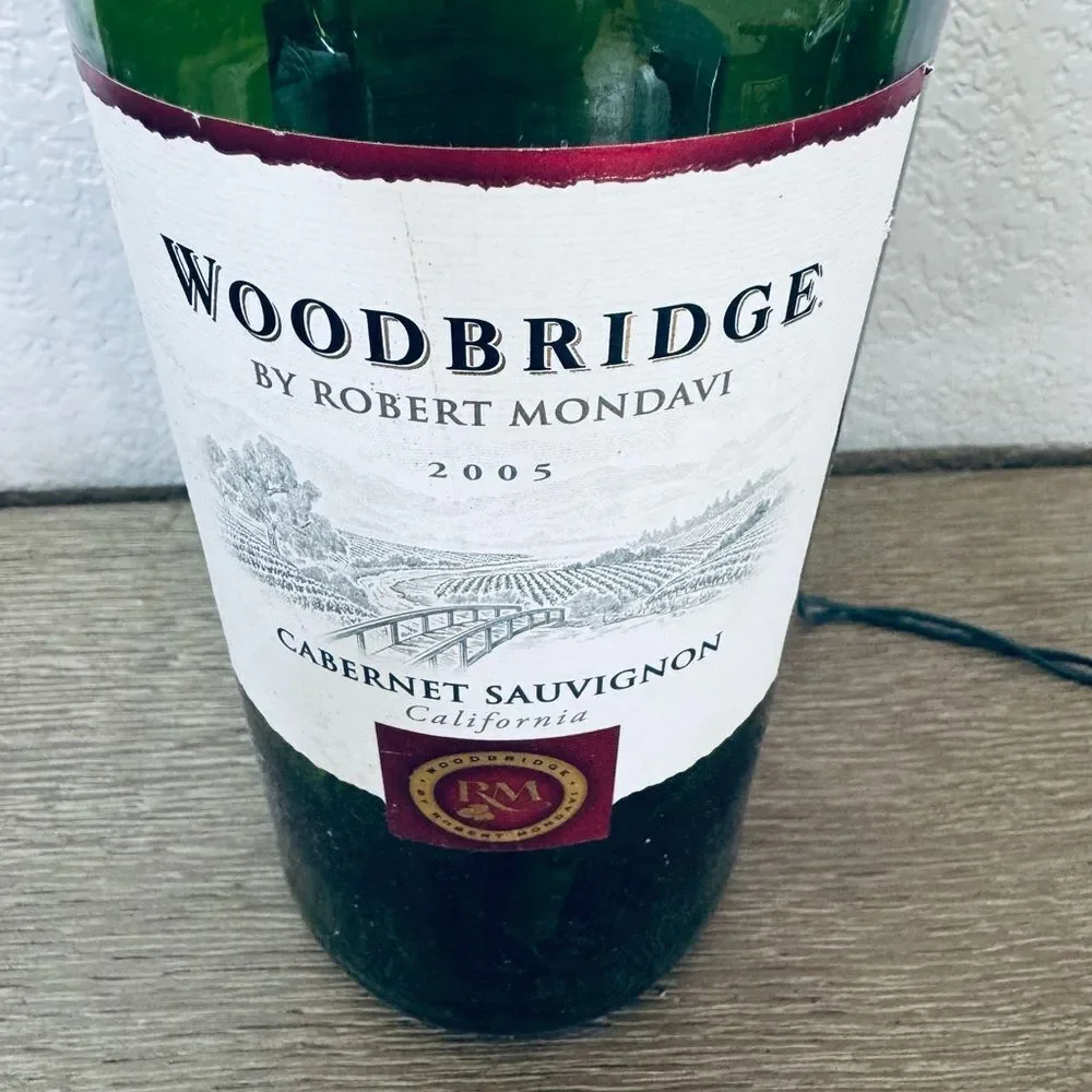 Wine Bottle Fairy Lights Lamp Woodbridge Robert Mondavi